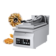 Automatic 304 Stainless Steel Gyoza Dumpling Cooker Fried Rice Dumpling Cook Machine Empanada Griller Machine Steak Griddle