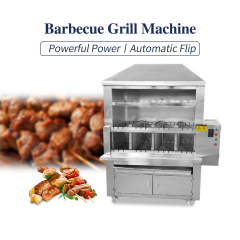 Hotel Restaurant Vertical Stainless Steel Commercial Automatic Meat Rotisserie Electric Bbq Barbecue Grill Machine