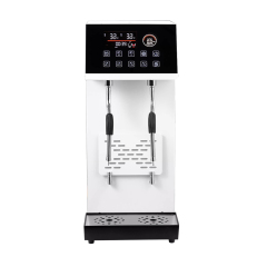 12l Boiler Dual Steam Frother Commercial Fully Automatic Tea And Coffee Shop Equipment Steam Milk Frother