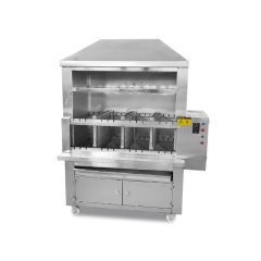 Hotel Restaurant Vertical Stainless Steel Commercial Automatic Meat Rotisserie Electric Bbq Barbecue Grill Machine