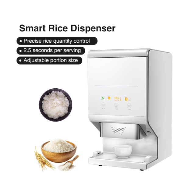 Smart Constant Warming Temperature Cooked Rice Storage Container Quantitative Dispenser For Factory School Hospital Canteen Use