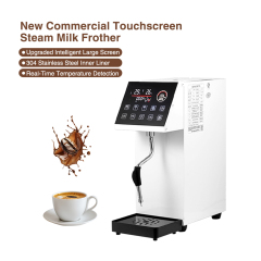 Commercial Intelligence Steam Milk Froth Machine 6L Steam Milk Bubble Machine Steam Boiling Water Machine