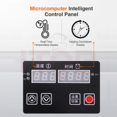 Dual Pans Adjustable Time And Temperature Fried Dumpling Machine Electrical Automatic Gyoza Frying Machine