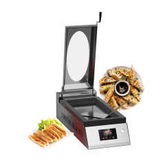 Commercial Steak Fryer Squid Burger Dumpling Grill Machine Multifunctional Fried Dumpling Machine