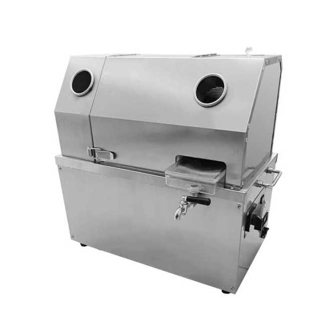 Sugarcane Juice Extracting 3 Rollers Sugar Cane Juicer Extractor Machine With Skin Polishing Function