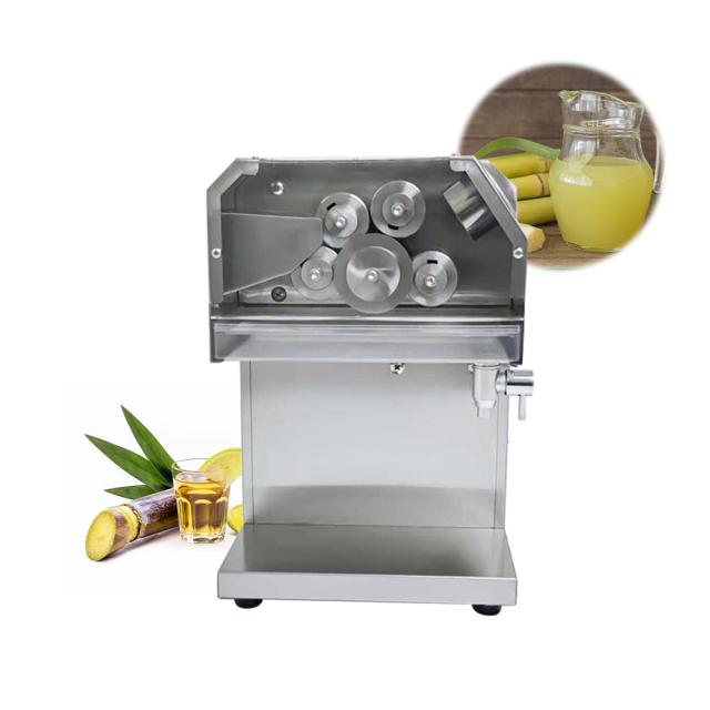 Commercial Stainless Steel Sugarcane Juicer Machine 5 Rollers Electric Sugar Cane Juice Extractor