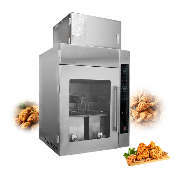 CE Smokeless Intelligent Electric Deep Fryer with Intelligent Operation Screen