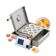 Commercial Electric 6 Pieces Stainless Steel Fried Egg Omelette Maker Making Machine