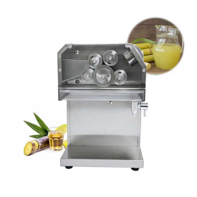 Commercial Stainless Steel Sugarcane Juicer Machine 5 Rollers Electric Sugar Cane Juice Extractor