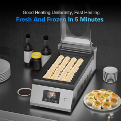 Commercial Steak Fryer Squid Burger Dumpling Grill Machine Multifunctional Fried Dumpling Machine