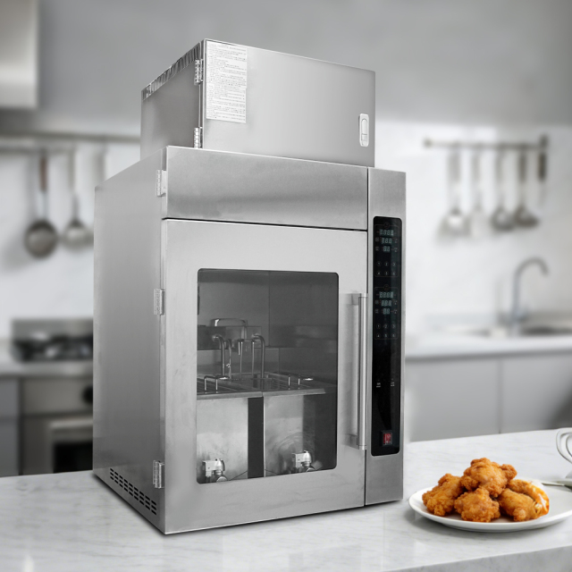 CE Smokeless Intelligent Electric Deep Fryer with Intelligent Operation Screen