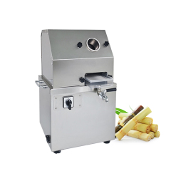 Stainless Steel Sugar Cane Press Juicer Juice Machine 3 Rolls With Reverse Function Juice Yield Reach 70%