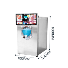 80L/h Commercial Slush Granita Machine Margarita Dispenser Slushy Frozen Drink Beverage Machine