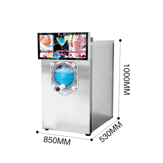 80L/h Commercial Slush Granita Machine Margarita Dispenser Slushy Frozen Drink Beverage Machine