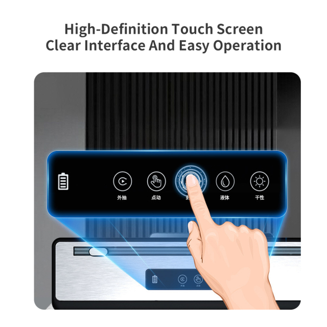 110v 220v Rechargeable Household Office Use Vacuum Food Preservation Sealer With Automatic Sealing Machine