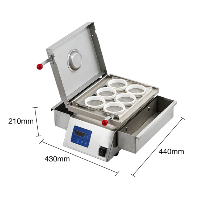 Commercial Electric 6 Pieces Stainless Steel Fried Egg Omelette Maker Making Machine