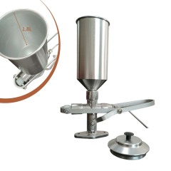 1.8L Manual Donut Filling Machine Widely Used Churros Filler Manual Cream Filling Machine Restaurant Use