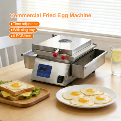 Commercial Electric 6 Pieces Stainless Steel Fried Egg Omelette Maker Making Machine