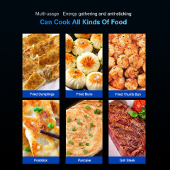 Commercial Steak Fryer Squid Burger Dumpling Grill Machine Multifunctional Fried Dumpling Machine