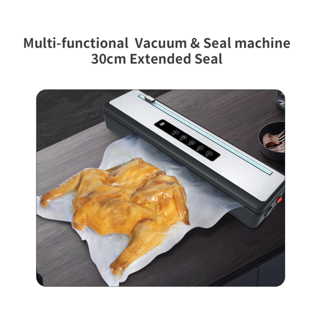 110v 220v Rechargeable Household Office Use Vacuum Food Preservation Sealer With Automatic Sealing Machine