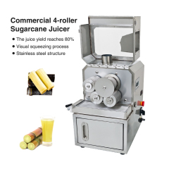 Commercial Heavy Duty Sugar Cane Juice Extractor Sugarcane Juice Machine