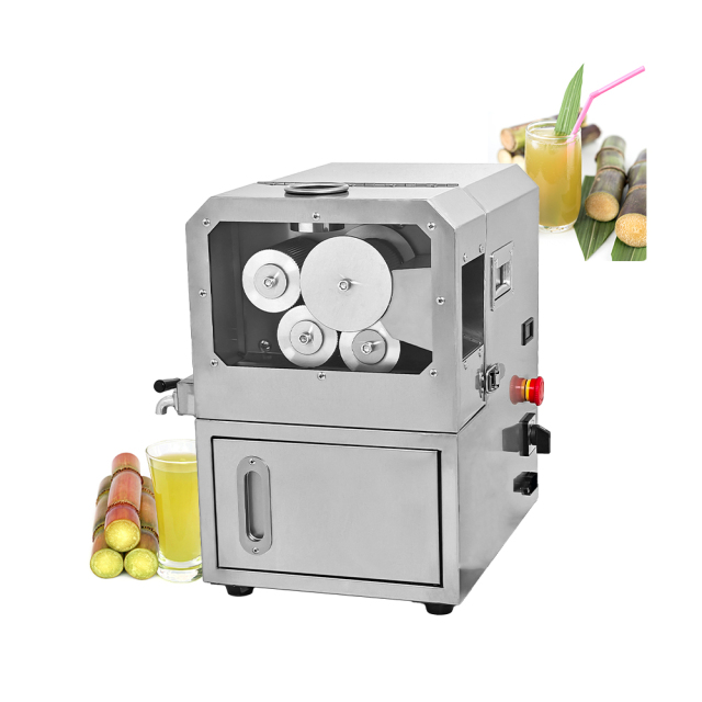 Commercial Heavy Duty Sugar Cane Juice Extractor Sugarcane Juice Machine