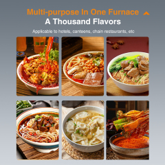 6 Holes Electric Instant Cooking Ramen Noodles Machine Stainless Steel Automatic Lift up Noodle Boiling Machine