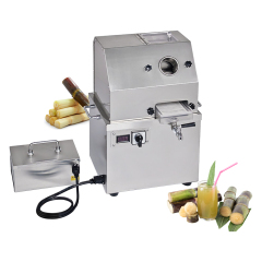 Stainless Steel Electric Sugarcane Juicer Machine Commercial Plug-in +battery Dual-use Type Sugar Cane Crusher