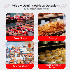 20L Donut Cup Cakes Depositor Chocolate Decorate Puff Bread Core Jam Cream Cake Filling Machine