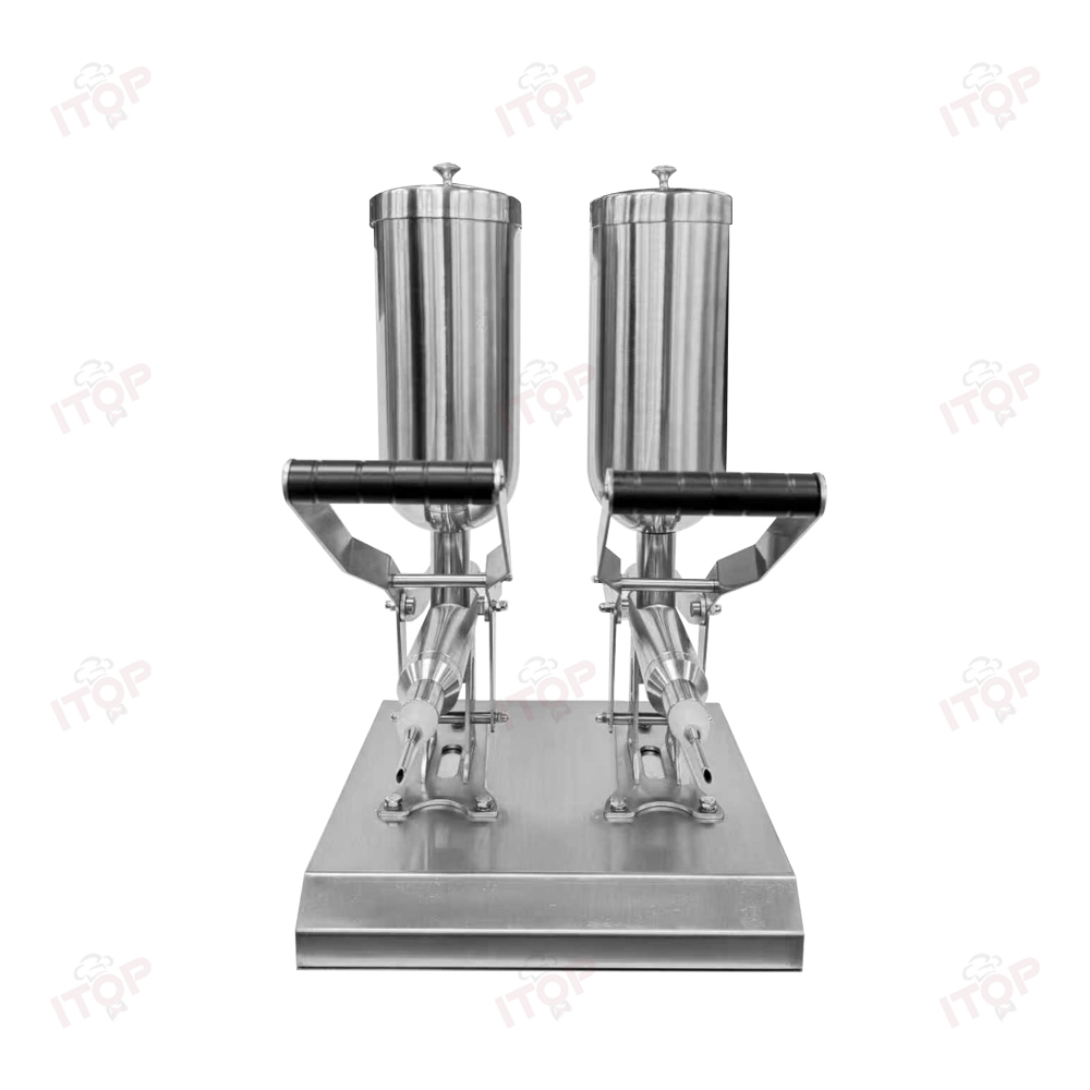 Stainless Steel Manual Donut Jam Filler Commercial Croissant Pastry Cream Filling Machine Churro Filling Machine