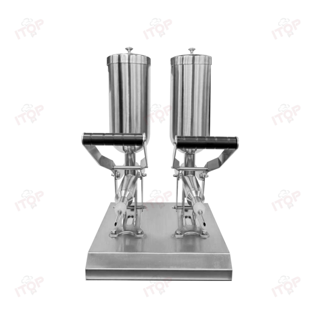 Stainless Steel Manual Donut Jam Filler Commercial Croissant Pastry Cream Filling Machine Churro Filling Machine