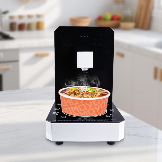 Korean Cuisine Induction Paper Bowl Disposable Heatable Paper Bowl for Ramen Cook Noodles