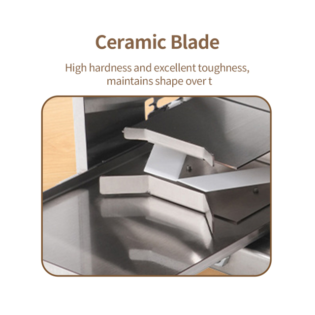 Commercial Stainless Steel Hamburger Bread Bun Machine Slicer Bagel Burger Cutter