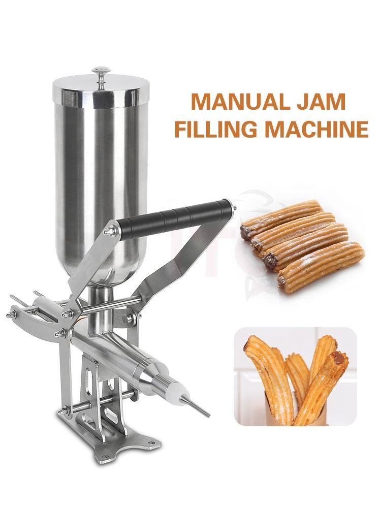 Commercial Churro Filler Hand Cream Filling Machine Jam Filler Peanut Butter Filling Dispenser
