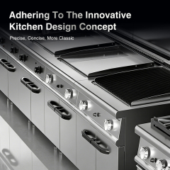 Restaurant Hotel Commercial 10 Burners Gas Range Stainless Steel Gas Stove With 2 Units Gas Oven