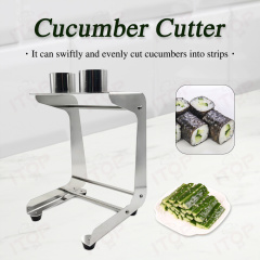 Manual Cucumber Strip Cutting Machine Carrot Slicer for Sushi Making Cucumber Chopper