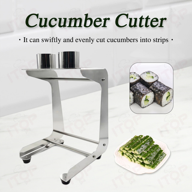 Manual Cucumber Strip Cutting Machine Carrot Slicer for Sushi Making Cucumber Chopper