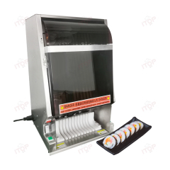Electric Automatic Sushi Slicer 8 / 10 / 12 Pieces Sushi Roll Slicing Machine Nigiri Rice Roll Cutter