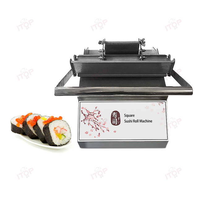 Square Shape Round Shape Japanese Sushi Roller Onigiri Sushi Forming Machine