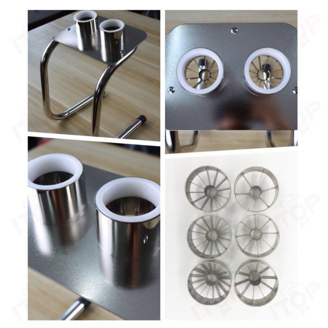 Commercial Cucumber Cutter Slicer Machine 6/8/10/12/14/16 Blades for Sushi