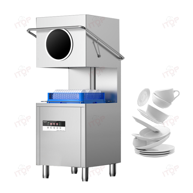 Fast Efficient Automatic Cover Type Dishwasher Commercial Hotel restaurant canteen Spray Dishwashing Machine