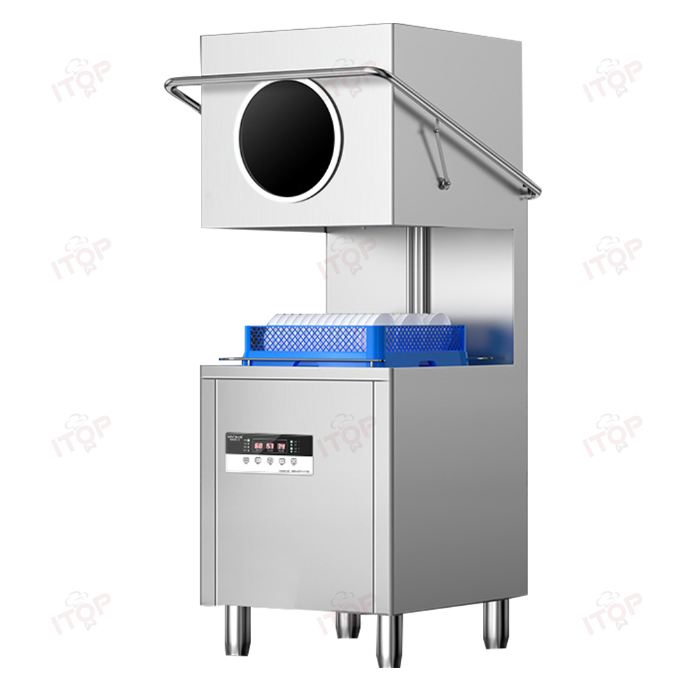 Fast Efficient Automatic Cover Type Dishwasher Commercial Hotel restaurant canteen Spray Dishwashing Machine