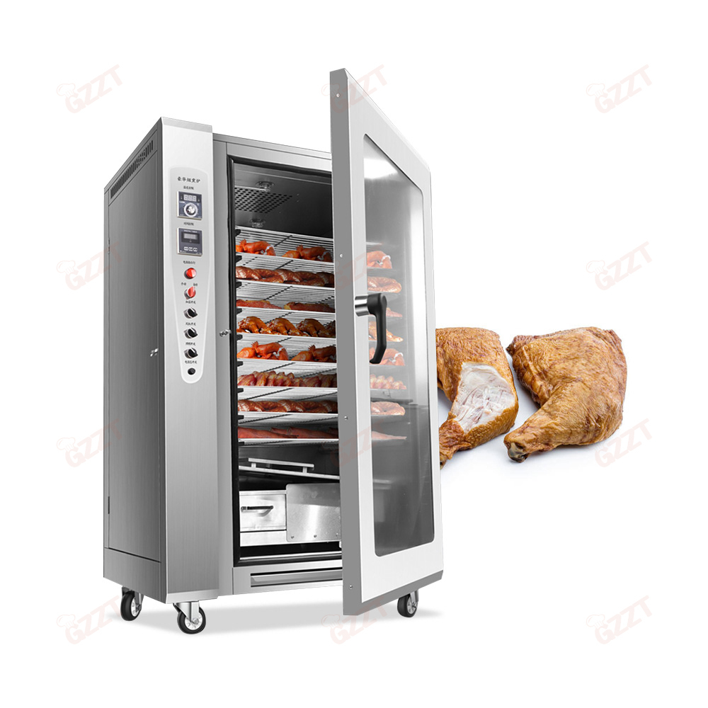 Industrial Electric Meat Chicken Salmon Fish Sausage Smoking Machine Smoke Oven Meat Smoker House