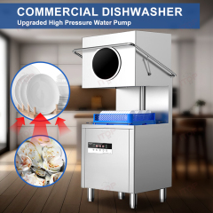 Fast Efficient Automatic Cover Type Dishwasher Commercial Hotel restaurant canteen Spray Dishwashing Machine