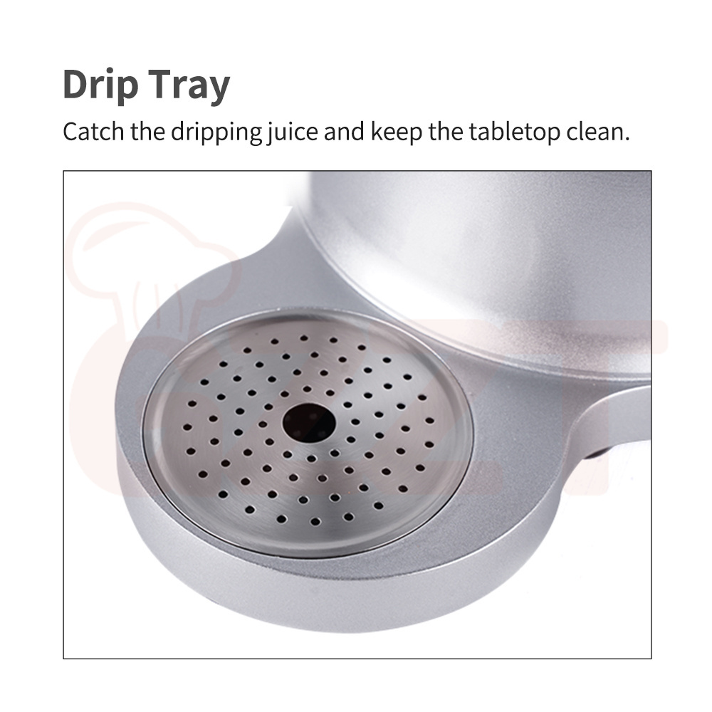 Manual Cold Press Slow Lemon Juice Extractor Electric Hand Press Citrus Orange Juicer Squeezer Machine