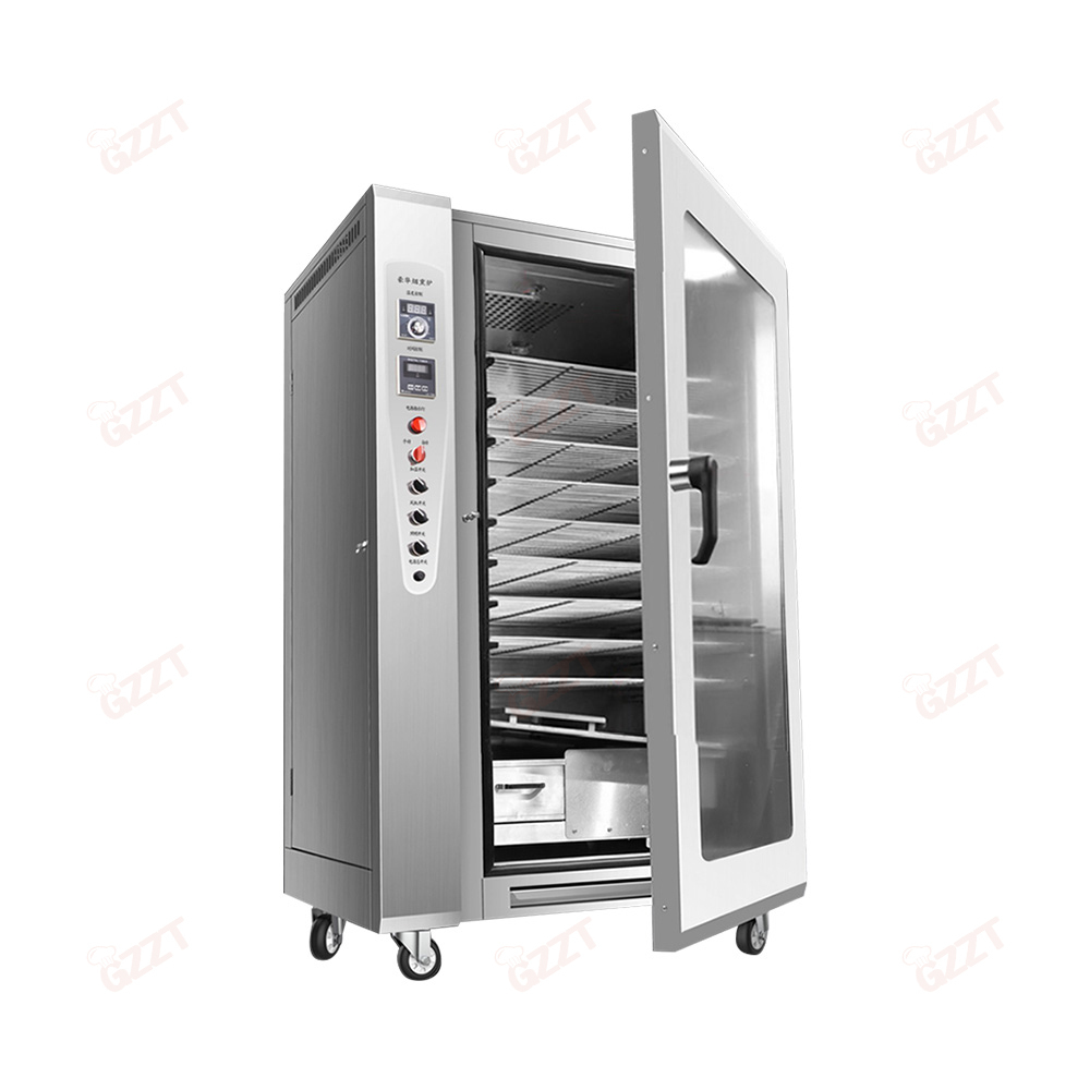 Industrial Electric Meat Chicken Salmon Fish Sausage Smoking Machine Smoke Oven Meat Smoker House