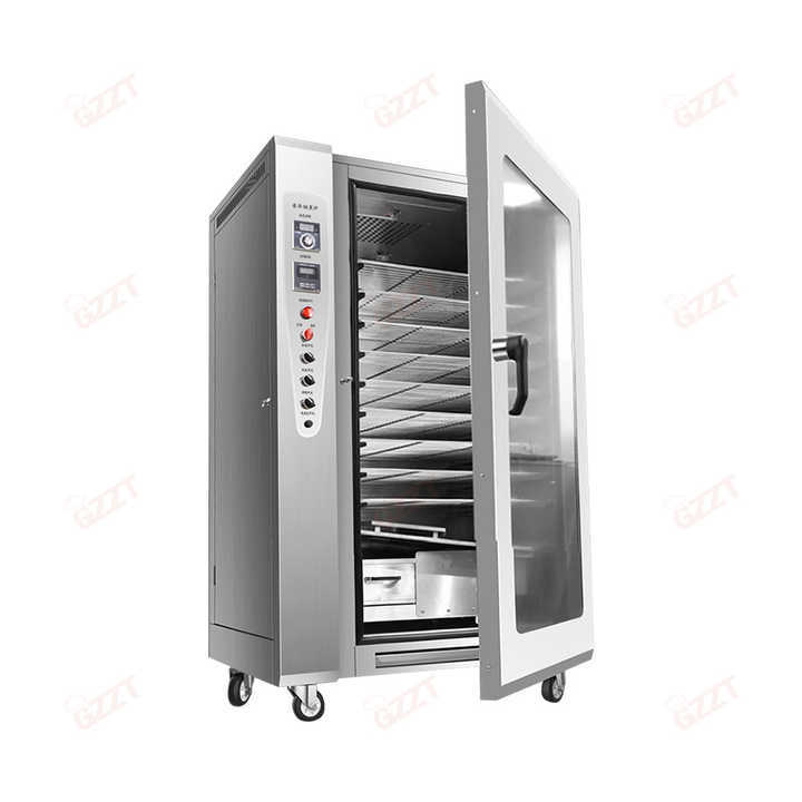 Industrial Electric Meat Chicken Salmon Fish Sausage Smoking Machine Smoke Oven Meat Smoker House