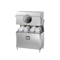 Cutlery Basket Dishwasher Commercial Tunnel Conveyor Belt Dishwasher Machine Full-Automatic Smallest Dishwasher