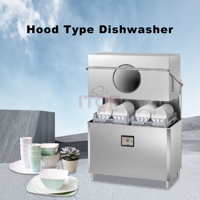 Cutlery Basket Dishwasher Commercial Tunnel Conveyor Belt Dishwasher Machine Full-Automatic Smallest Dishwasher
