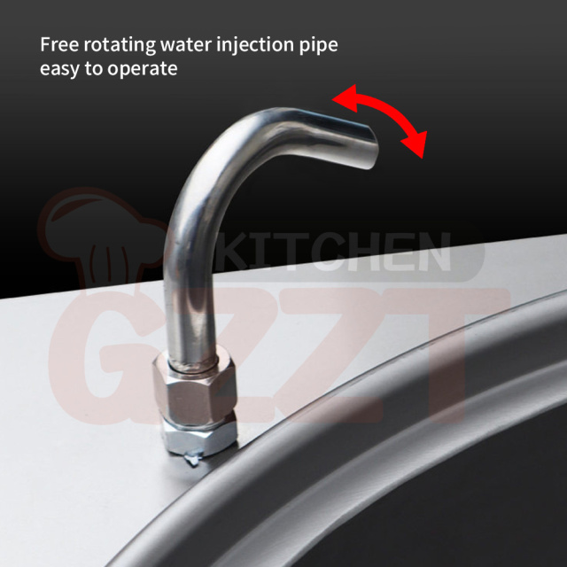 Electric Gas Powered Double-layer Insulation Boiling Pot Commercial Big Stainless Steel Large Cooking Braising Pots